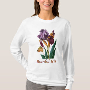 Bearded Iris Flower T-Shirt