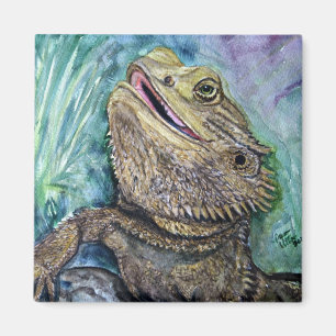 Bearded Lizard Magnet