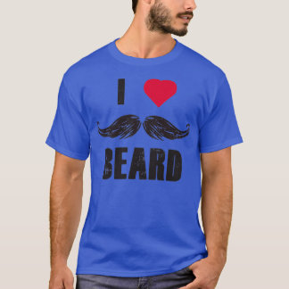 Bearded Men Beards Love Gift Classic TShirt