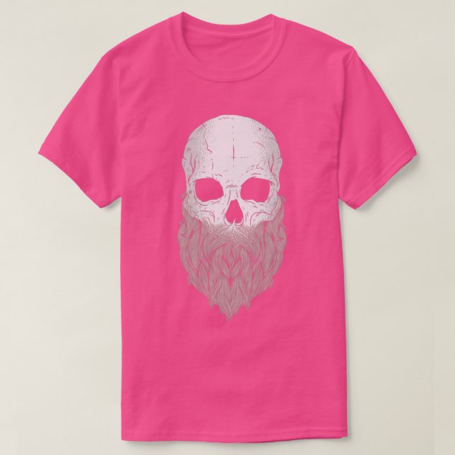 Bearded Skull Classic TShirt (Design Front)