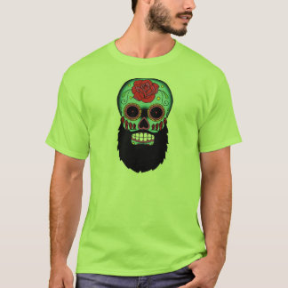 Bearded Sugar Skull T-Shirt