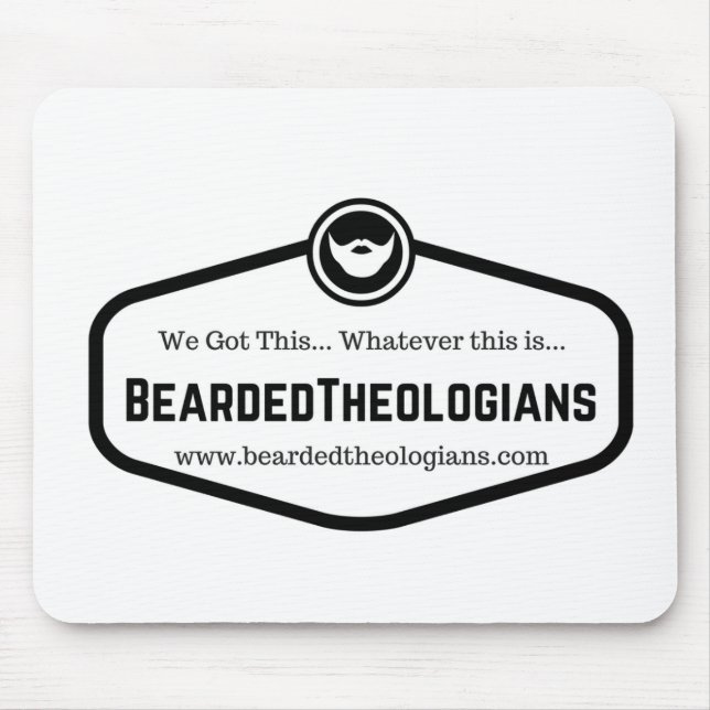 Bearded Theologians Mousepad (Front)