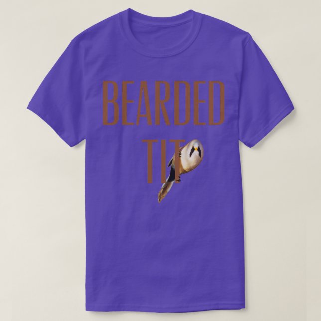 Bearded tit T-Shirt (Design Front)