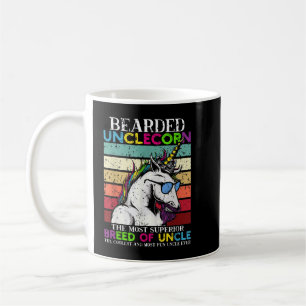 Bearded Unclecorn Uncle Unicorn Men Funny 463 Coffee Mug