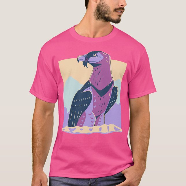 Bearded Vulture Active T-Shirt (Front)