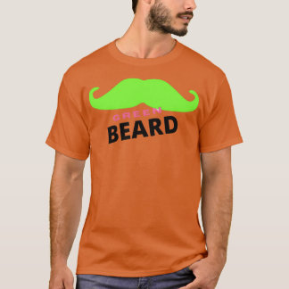 BeardGreen BeardBeard LoverCrunchy Beard T-Shirt