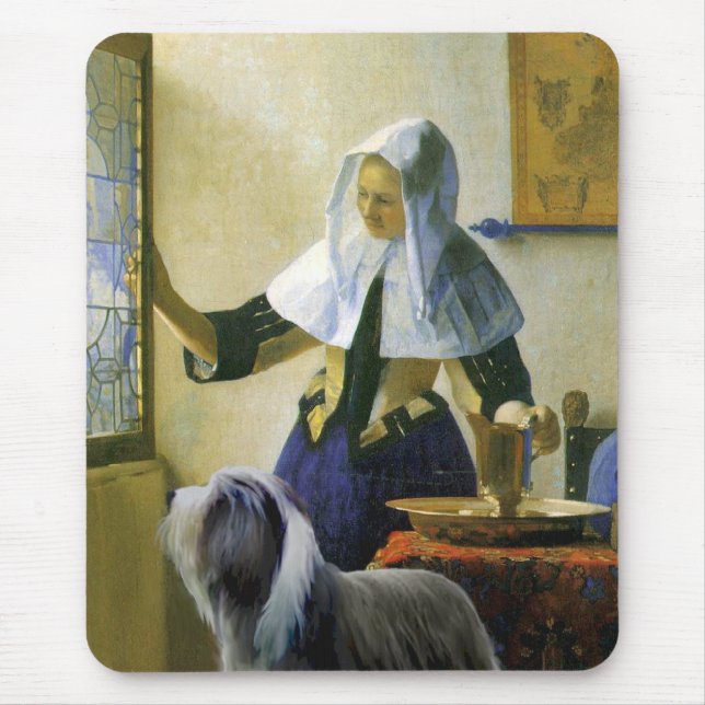 Beardie 10 - Pitcher - Customised Mouse Pad (Front)