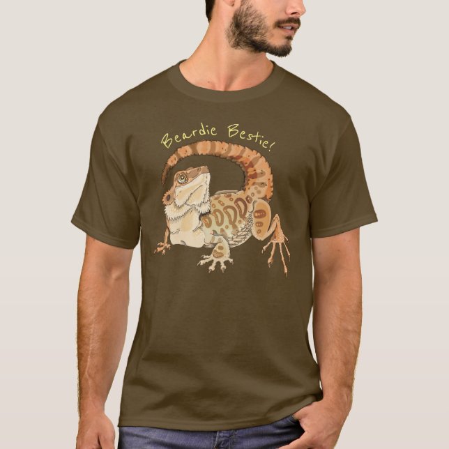 Beardie Bestie! T-Shirt (Front)