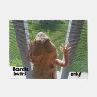 Beardie lovers only Funny Bearded Dragon Print
