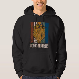 Beards and Bibles Motivational Quote Christian Ins Hoodie