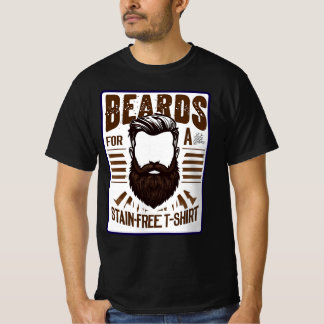 Beards for a stain free shirt