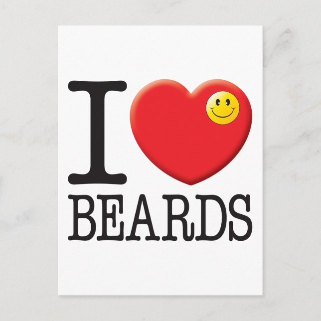 Beards Love Postcard (Front)