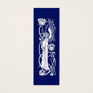 Beardsley Angel Floral Book Mark