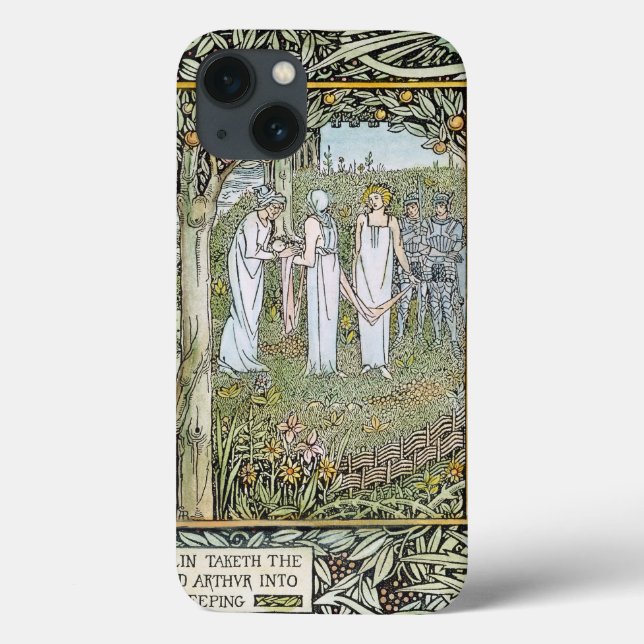 Beardsley: Morte D'Arthur Case-Mate iPhone Case (Back)