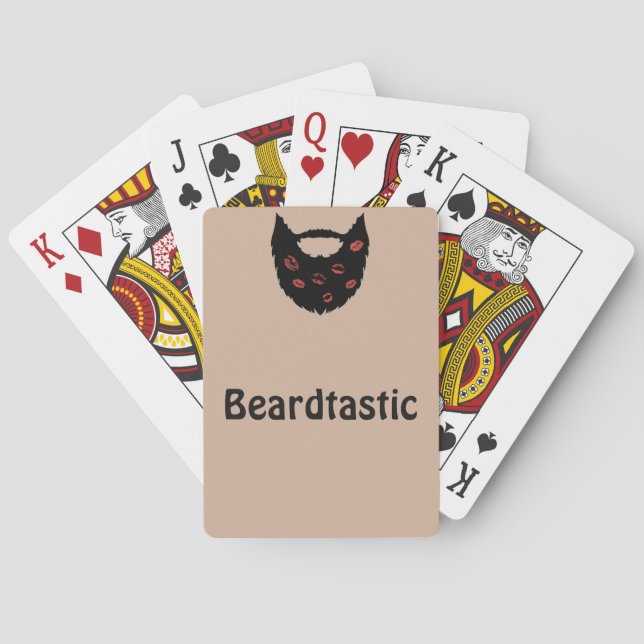 Beardtastic Playing Cards (Back)