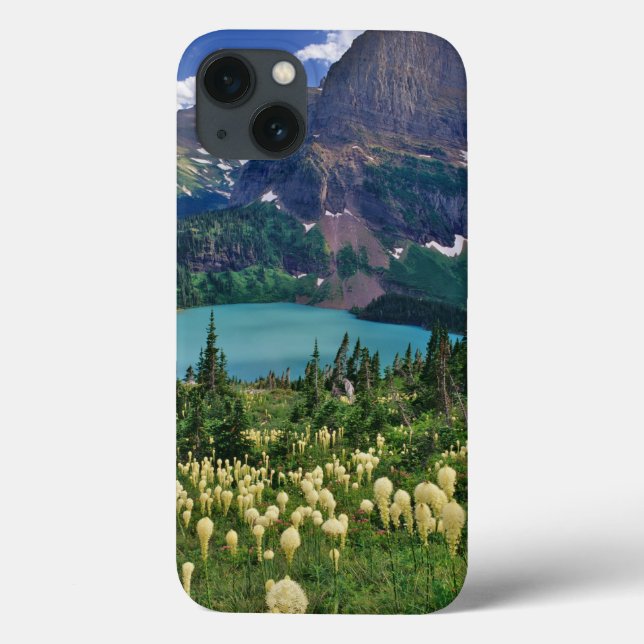Beargrass above Grinnell Lake in the Many Case-Mate iPhone Case (Back)