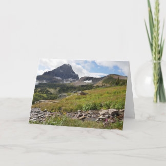 Bearhat Mountain and Glacial Stream Card
