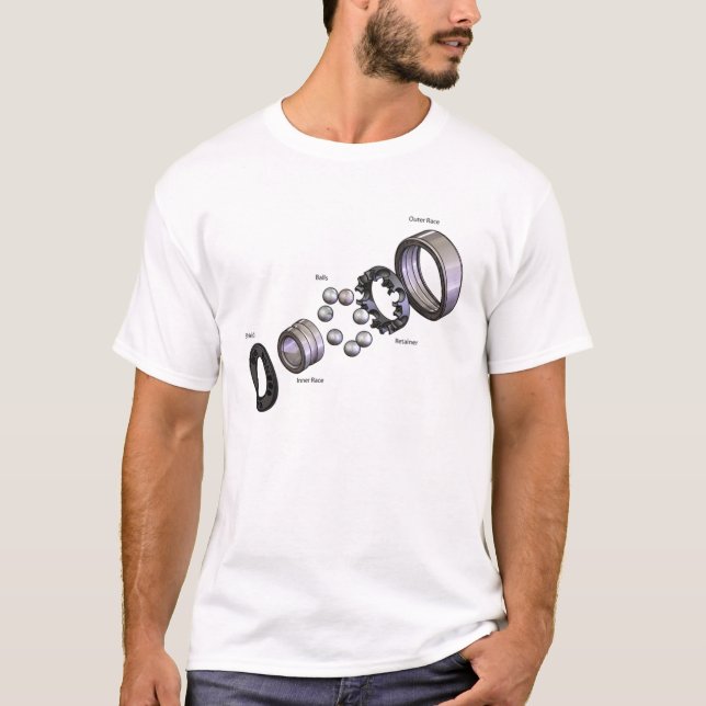 bearing_exploded-lg T-Shirt (Front)
