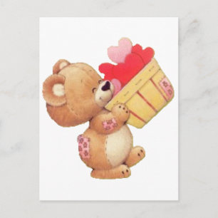 Bearing Hearts Postcard