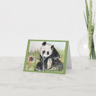 Bearing Roses Greeting Card