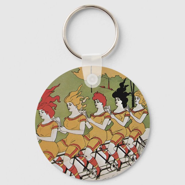 Bearings Bicycle Poster Key Ring (Front)