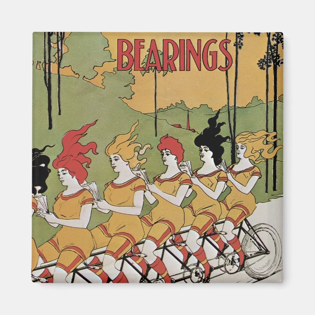 Bearings Bicycle Poster Magnet (Front)