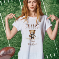 Bearly Wait American Football Baby Shower