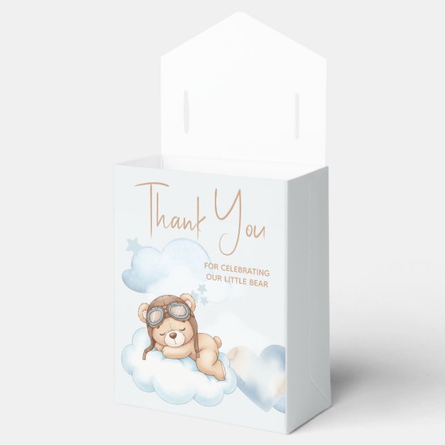 Bearly Wait Baby Shower Favour Box (Opened)