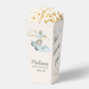 Bearly Wait Baby Shower Popcorn Box