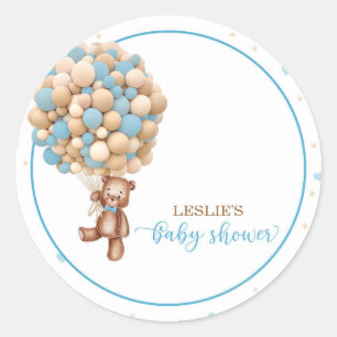 Bearly Wait Baby Shower Sticker - Custom