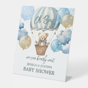 Bearly Wait Baby Shower Welcome Sign