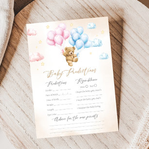 Bearly Wait Bear Gender Reveal Predictions Game