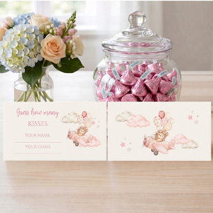 Bearly Wait Guess How Many Kisses Game Enclosure Card