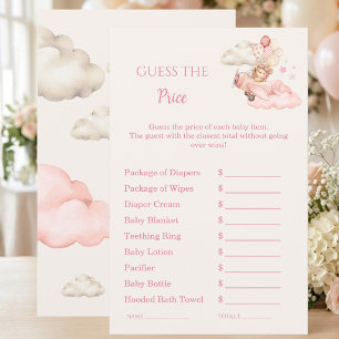 Bearly Wait Guess the Price Shower Game