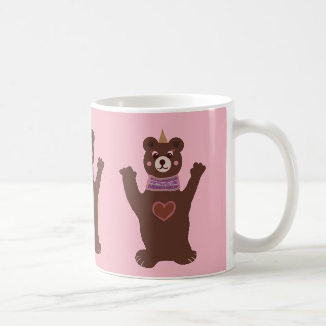 BearPink Classic Mug (Right)