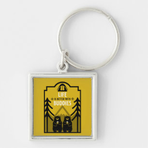 Bears And Beer Canada Key Ring