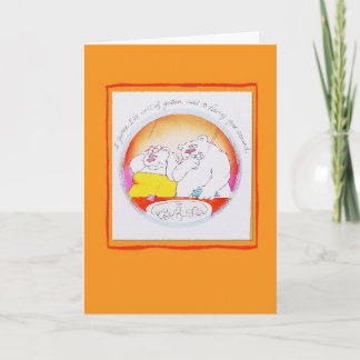 Bears Anniversary Occasions Card