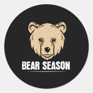 Bears - Bear Season Classic Round Sticker