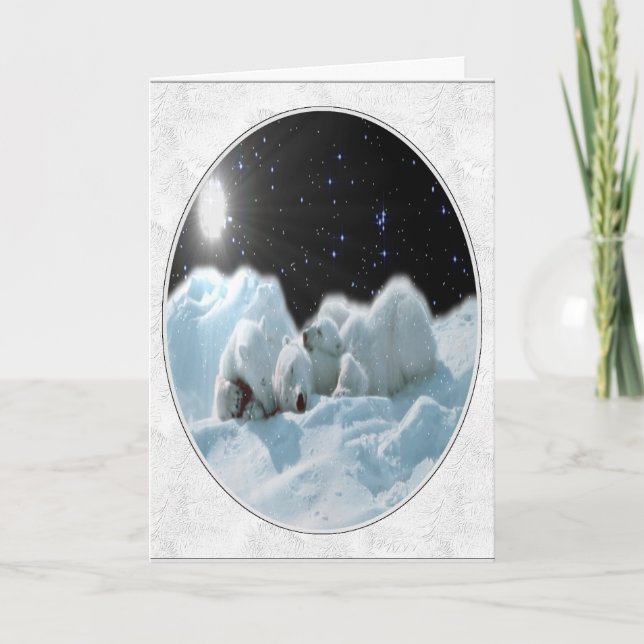 Bear's Christmas Holiday Card (Front)