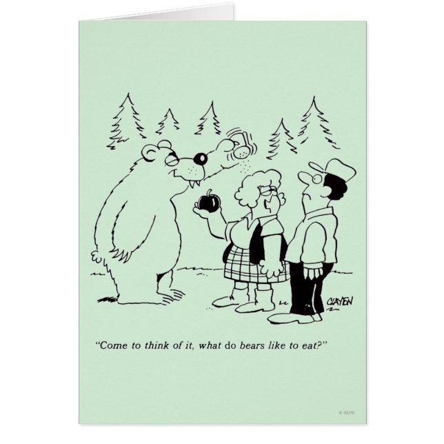 Bears Dinner (Front)