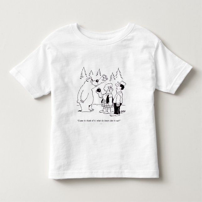 Bears Dinner Toddler T-Shirt (Front)