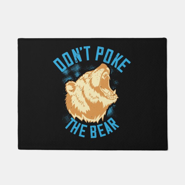Bears - Don't Poke The Bear Doormat (Front)