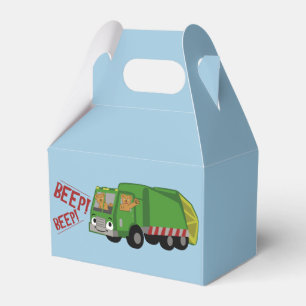 Bears Driving a Trash Truck Favour Box