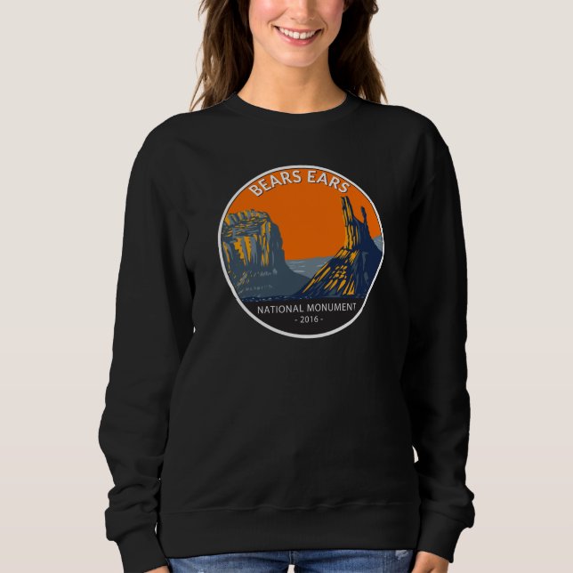 Bears Ears National Monument Utah Vintage  Sweatshirt (Front)