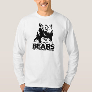 bears godless killing machines humour funny tshirt