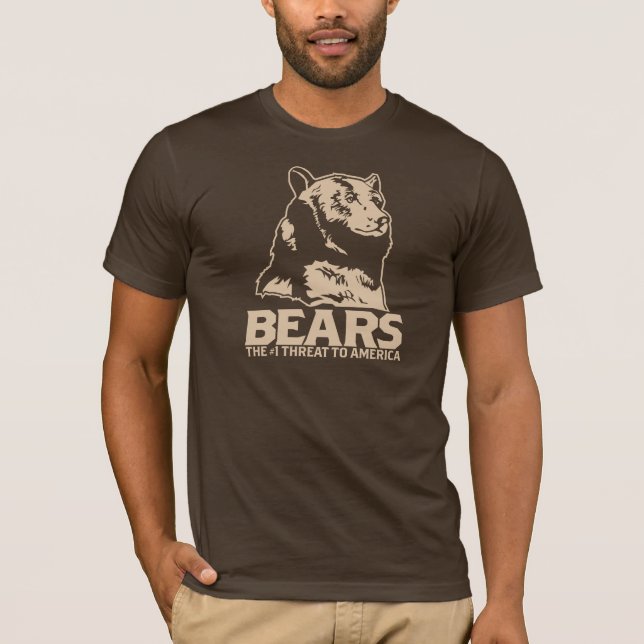bears godless killing machines T-Shirt (Front)