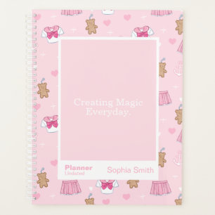 Bears/Hearts Block Quote   Fully Customisable Planner