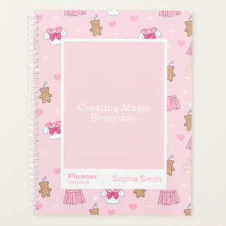 Bears/Hearts Block Quote | Fully Customisable Planner
