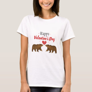 Bears & Hearts Valentine's Day T-Shirt