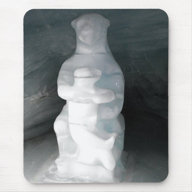 Bears in ice mouse pad (Front)